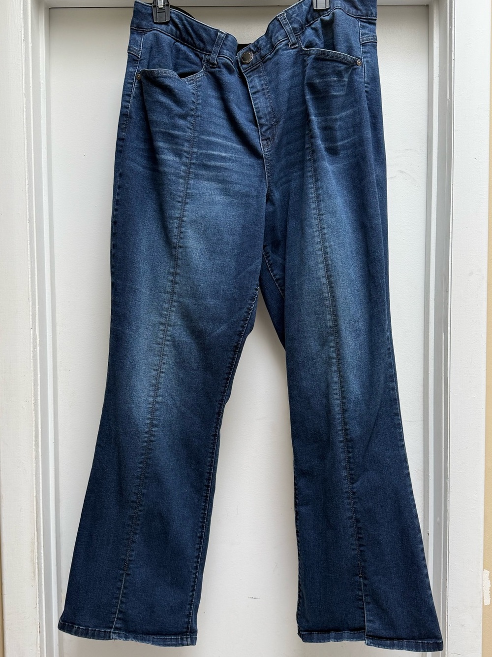 Wit & Wisdom Boot Cut Jeans With Ankle Slit - Picture 2 of 10